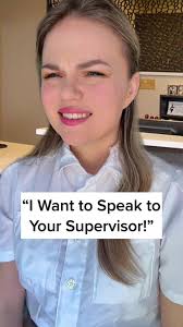 “Get me your supervisor.” That phrase will forever activate my fight or  flight… @jessicavanel 👈 original storytime here! #hotel #customerservice  #skit #greenscreen