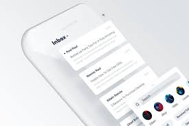 Iphone White Mockup With Layers Email Client Create Your Own App Iphone Mockup