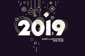 Business Happy New Year 2019 Greeting Card By Puresolution On Envato Elements Business Greeting Cards New Year Greeting Cards Greeting Card Template