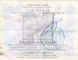 Huruf n di permen karet yosan. On Twitter Nih Bang