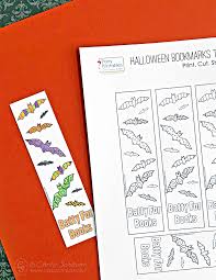 Fun haunted halloween bookmarks to keep the kids reading with the halloween spirit. Printable Halloween Bookmarks For Coloring Carla Schauer Designs