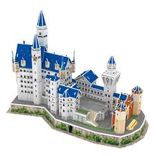 Putting together the puzzle from the start will be satisfying. 3d Neuschwanstein Castle Puzzles For Adults And Teens Germany Architecture Building Model Kits Intelligence Toys Buy From 5 On Joom E Commerce Platform