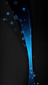 Black Blue Curves And Circles Iphone 5s Wallpaper Android Phone Wallpaper Dark Phone Wallpapers Phone Wallpaper