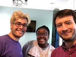 Pentimenti's Executive Director Harrison Sherrod got together with Director  @jtragash and Producer @imanimdavis to review the newest cut of  @byathread_film, our inaugural grantee of the #EmergingFilmmakersGrant. ⁣ ⁣  Stay tuned for more