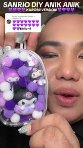 Kuromi Keychain Plush