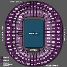 This is the view that you will get from seat block 132 at wembley stadium. Rihanna Seating Tickets For London Wembley Stadium On Friday 24th June 2016 Ticketline