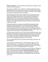 Download Obituary Samples Pdf 02 Obituaries Template Types Of Essay Obituaries