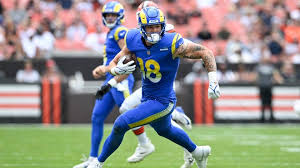Rams rookie TE Terrance Ferguson catches his first TD
