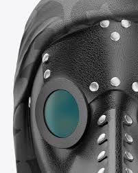 Download Plague Doctor Mask Mockup In Apparel Mockups On Yellow Images Object Mockups