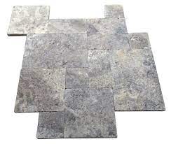 Maybe you would like to learn more about one of these? French Pattern Tumbled Silver Travertine Pavers