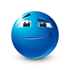 Face with one eyebrow raised, unicode number for the sign: Raised Eyebrow Funny Emoji Faces Blue Emoji Cute Emoji Wallpaper