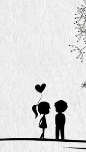 Love Cute Cartoon Little Couple Iphone 5s Wallpaper Download Iphone Wallpapers Ipad Wallpapers One Stop Cute Couple Drawings Couple Cartoon Love Backgrounds