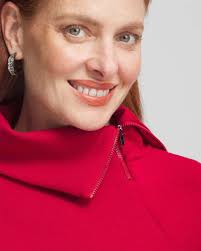 Zenergy® Scuba Zip Neck Tunic