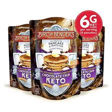 Birch Benders Keto Chocolate Chip Pancake Mix Nutrition 18 Omg Delicious Keto Pancakes Low Carb Recipes And Pancake Mixes Keto Pots