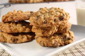 Chocolate Chip Oatmeal Cookies Gluten Free Option What A Girl Eats