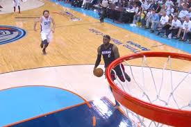 The dunk in question came during a pickup game at the 2009 lebron james skills academy in ohio. Lebron James Stares In Michael Jordan S Direction While Throwing Down Huge Dunk Bleacher Report Latest News Videos And Highlights