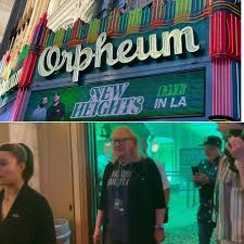 NewHeights is live in L.A. tonight and Donna Kelce is on hand for all the  evening's festivities.