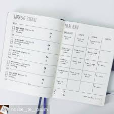 Just Some Bullet Journal Ideas To Help Create The Illusion Of Productivity Bullet Journal Workout Bullet Journal Health Goals Bullet Journal