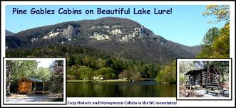 pine gables cottages on lake lure