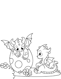 Best baby dragon coloring pages top coloring b 6948. Baby Dragon Coloring Pages Cute