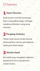 Makanan untuk pesakit kencing manis dan darah tinggi. Mitos Atau Fakta Pengidap Diabetes Tidak Boleh Makan Durian
