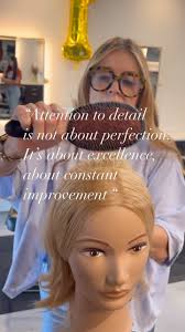 Excellence is in the details—elevate your craft one step at a time., In  hairstyling, attention to detail transforms good into great. It’s not about  perfection—it’s about striving for excellence and ...