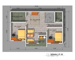 Desain rumah ini biasanya mengedepankan tampilan yang simple dan fungsional. Denah Rumah Ukuran 6x10 3 Kamar Desain Rumah Minimalis 6x10 Vacationxstyle Desain Rumah Modern
