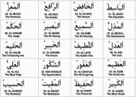 99 names of allah (al asma ul husna) the first pillar of imaan (faith) in islam is belief in allah. Asmaul Husna Pdf