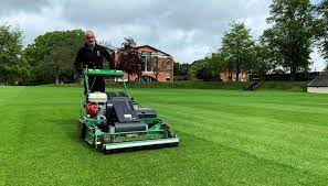 Professional grounds maintenance equipment helping groundstaff, greenkeepers and gardeners the world over create their ultimate natural turf . Dennis Pro 34r The Ultimate Rotary Mower Stri Group