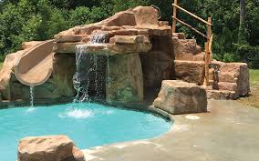 You do have to worry about calcium some in traditional chlorine pools too, but in salt water pools, the ph level the price difference is usually the size of the pool it will work for and the extra features. Why Caves And Grottos Are Easy Profitable Pool Add Ons Aqua Magazine