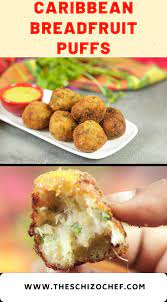 Caribbean Breadfruit Puffs Recipe Breadfruit Recipes Breadfruit Caribbean Recipes