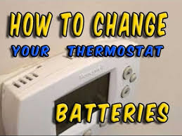 You can usually find the procedure, which is always simple, by checking the. How To Change Batteries In A Thermostat Youtube