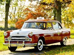 Image result for Federal Yellow 1956 Checker Taxi