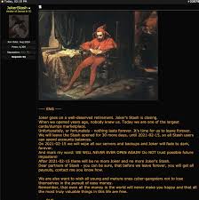 6 ways to protect yourself know how business cards can be compromised what to do if your small business card is stolen.temporarily stop new purchases from being made with your business and personal cards. Stolen Credit Card Shop Joker S Stash Closes After Making A Fortune