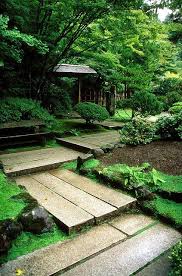 They are typically comprised of different sized boulders, gravel, sand, and rocks. Garden Path Modern Garden Design Landscape Design Japanese Garden