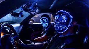 Led Purdge Maske Sale Cool Halloween Masks Led Mask Halloween Masks