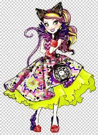 In the destiny conflict, kitty is on the rebel side because she doesn't want to listen to the rules of destiny. Ever After High Way Too Wonderland Kitty Cheshire Doll Png Images Klipartz