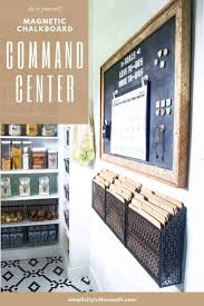 The kids will love helping but you will. How To Make A Framed Magnetic Board Command Center Orc Week 4 Simplicity In The South