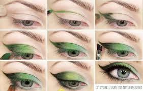 spring makeup inspiration green eyes