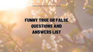 Buzzfeed staff buzzfeed staff keep up with the latest daily buzz with the buzzfeed daily newsletter! 66 Funny True Or False Questions And Answers List Trivia Qq