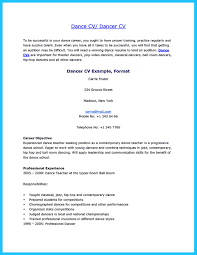 ballet dancer cover letter december 2020