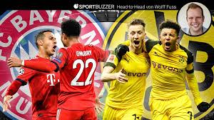 Ab sofort auch in hd! Fc Bayern Gegen Den Bvb Wolff Fuss Macht Den Grossen Head To Head Vergleich Sportbuzzer De