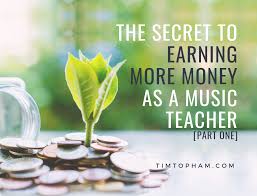 In other words, they get paid from some combination of workshops, trainings, online sponsorships, and more. The Secret To Earning More Money As A Music Teacher Part One Top Music Co