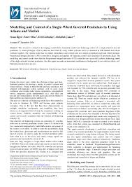PDF) Modelling and Control of a Single-Wheel Inverted Pendulum by Using  Adams and Matlab