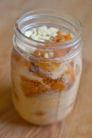 How To Make Thai Tea Tiramisu In A Mason Jar Dessert In A Jar Thai Tea Cake In A Can