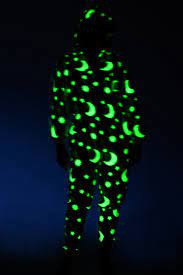 Camille Camille Womens Glow In The Dark Star Print Onesies Camille From Camille Lingerie Uk