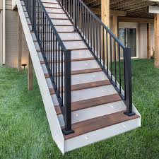 Additionally, they are there to . Trex Signature Railing 8 Ft X 1 75 In X 36 In Charcoal Black Aluminum Deck Stair Rail Kit Balusters Included Assembly Required In The Deck Railing Department At Lowes Com