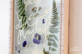 For weddings, press flowers ahead of time in the colors of your wedding. Pressed Flower Art How To Press Flowers Crafts By Amanda