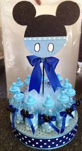 Ideas Para Baby Shower Con Tematica De Mickey Bebe Mickey Baby Showers Mickey Mouse Baby Shower Disney Baby Shower
