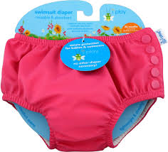I Play Inc Swimsuit Diaper Reusable Absorbent 24